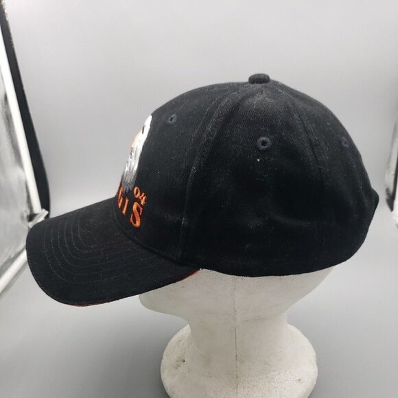 Sturgis Hat 2004 Black cap eagle adjustable hook loop - Picture 2 of 5